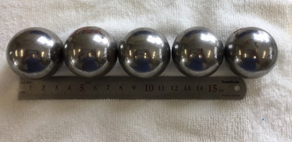 Carbon Steel Ball 40mm x 5