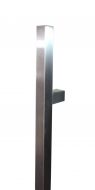 25mm x 25mm Square 1225mm Pair Stainless Steel Door Handles